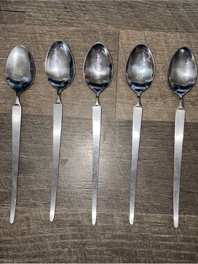SRI Stanley Roberts  SIENNA  5‎ Teaspoons  7” Japan Stainless Flatware